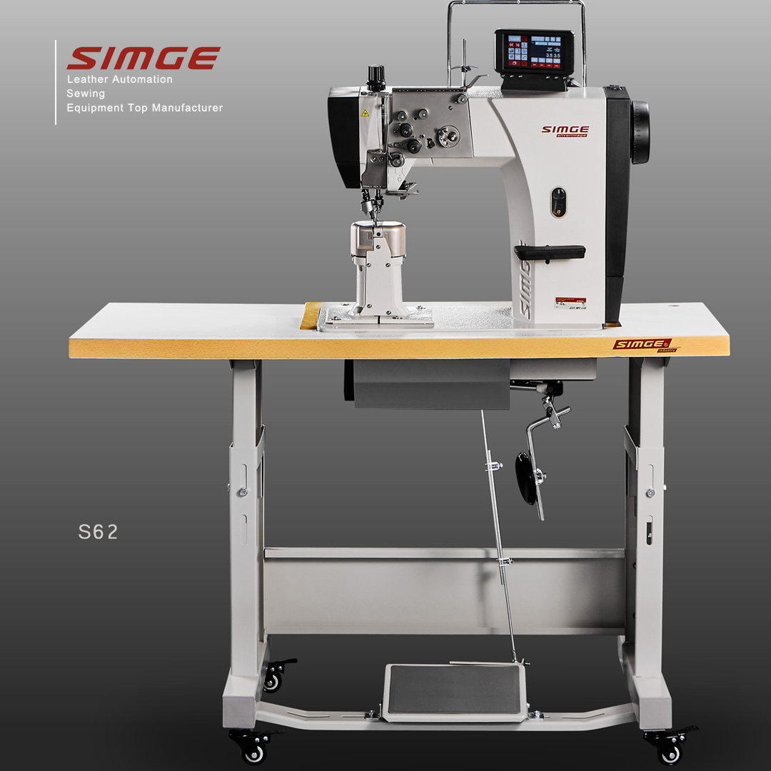S62 Double Needle Post Bed Sewing Machine from China manufacturer